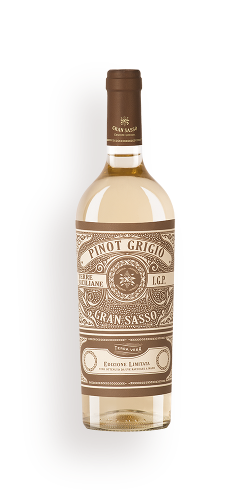 Gran Sasso Pinot Grigio Terre Siciliane IGP | Fantini Wines Gran Sasso Pinot Grigio Terre Siciliane IGP | Fantini Wines